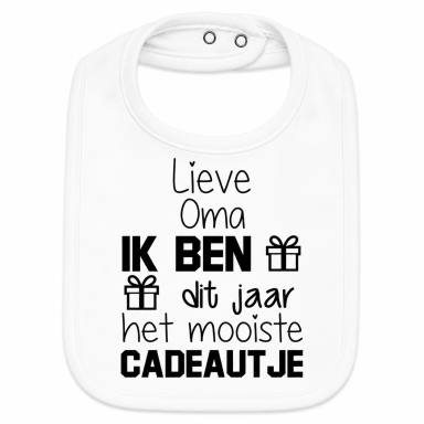 Baby Slabbetje met tekst 